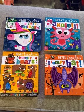 Never Touch a Grumpy Unicorn! - Kids Board Book